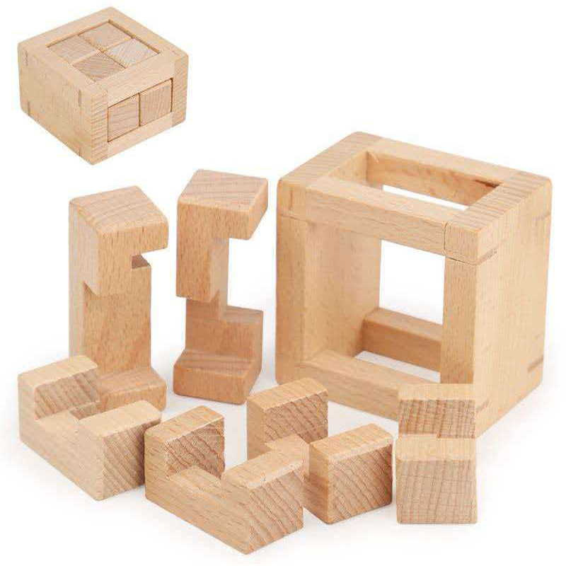 Woodworking Hobby - YueYu II Wooden Disentanglement Puzzles Difficult