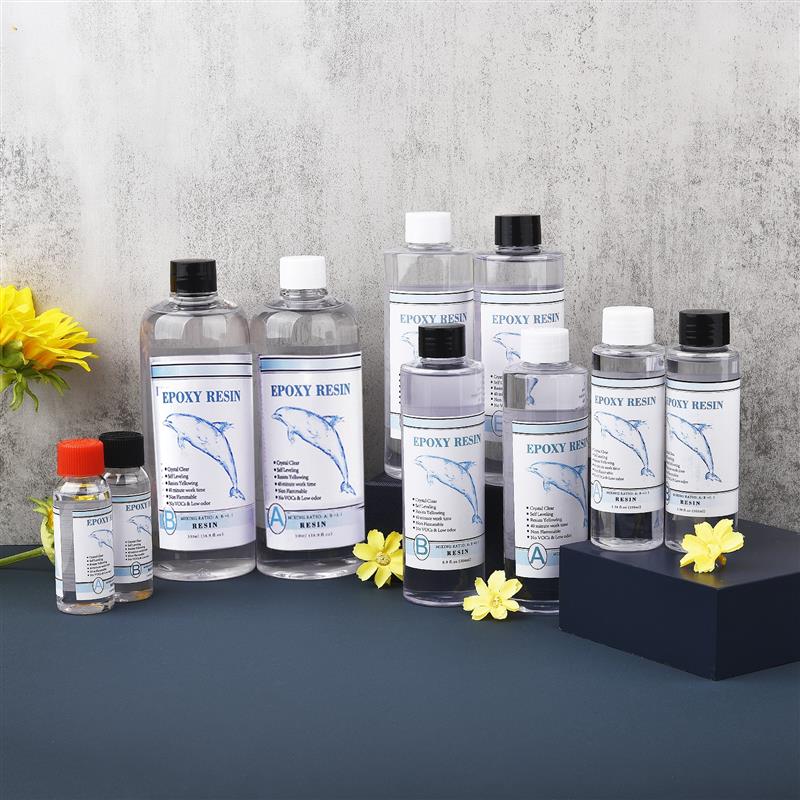 Woodworking Resin - 1:1 AB Resin Epoxy Crystal Glue