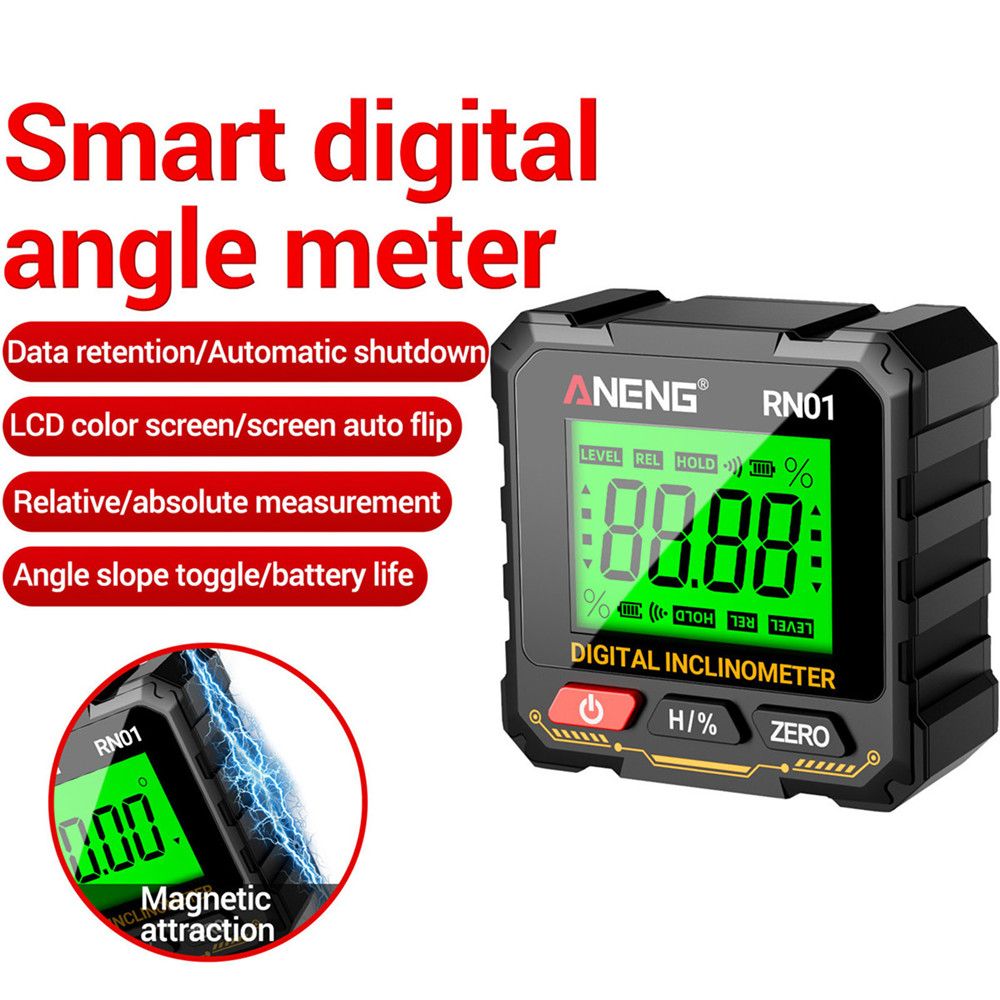 Woodworking Box - 360Degree RN01 Digital Goniometer Electronic Level