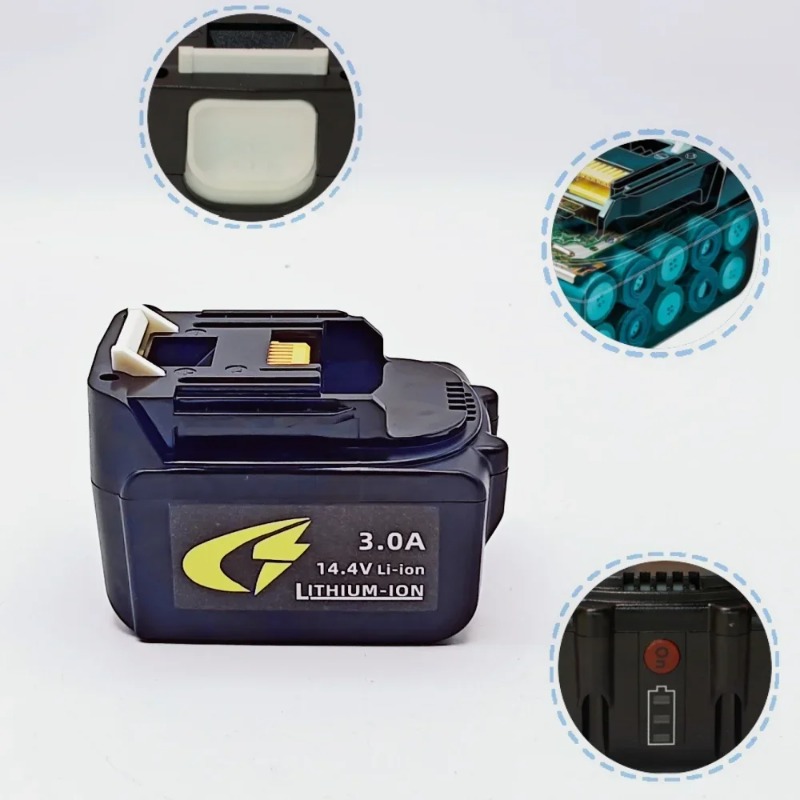 For Makita 14.4V 3.0Ah Recharg - огляд і ціна Makita Drill Hp1640