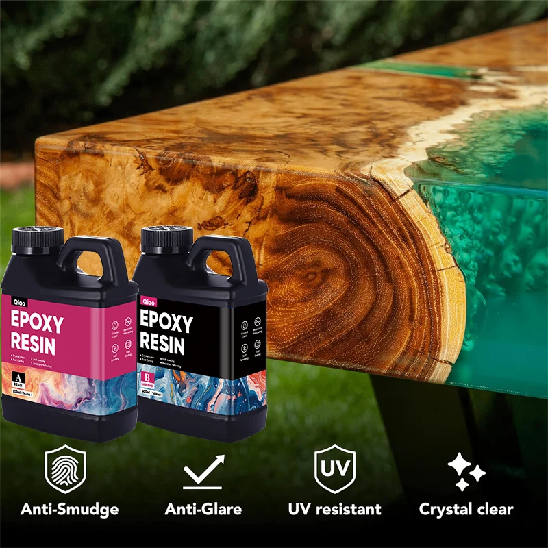 500ml 1000ml Easy Mixing Epoxy - огляд і ціна Woodworking Resin