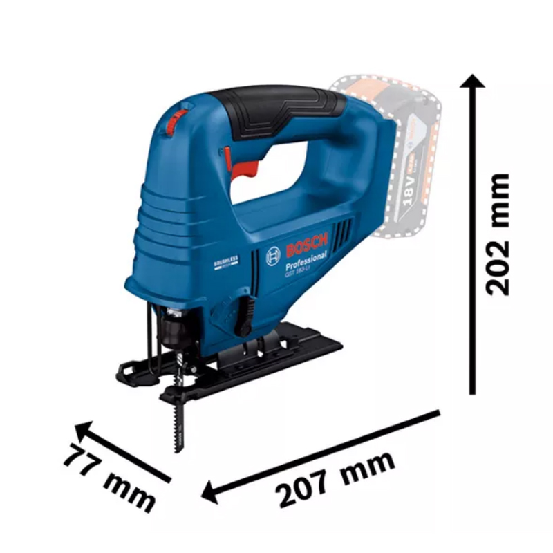 Bosch GST 183-LI Professional  - огляд і ціна Woodworking Jig