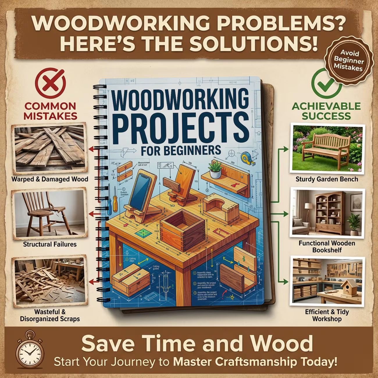 Easy Woodworking Plans for Beg - огляд і ціна Woodworking Ideas For Adults