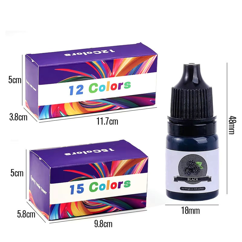 Epoxy Resin Color Pigment 24 V - огляд і ціна Woodworking Resin