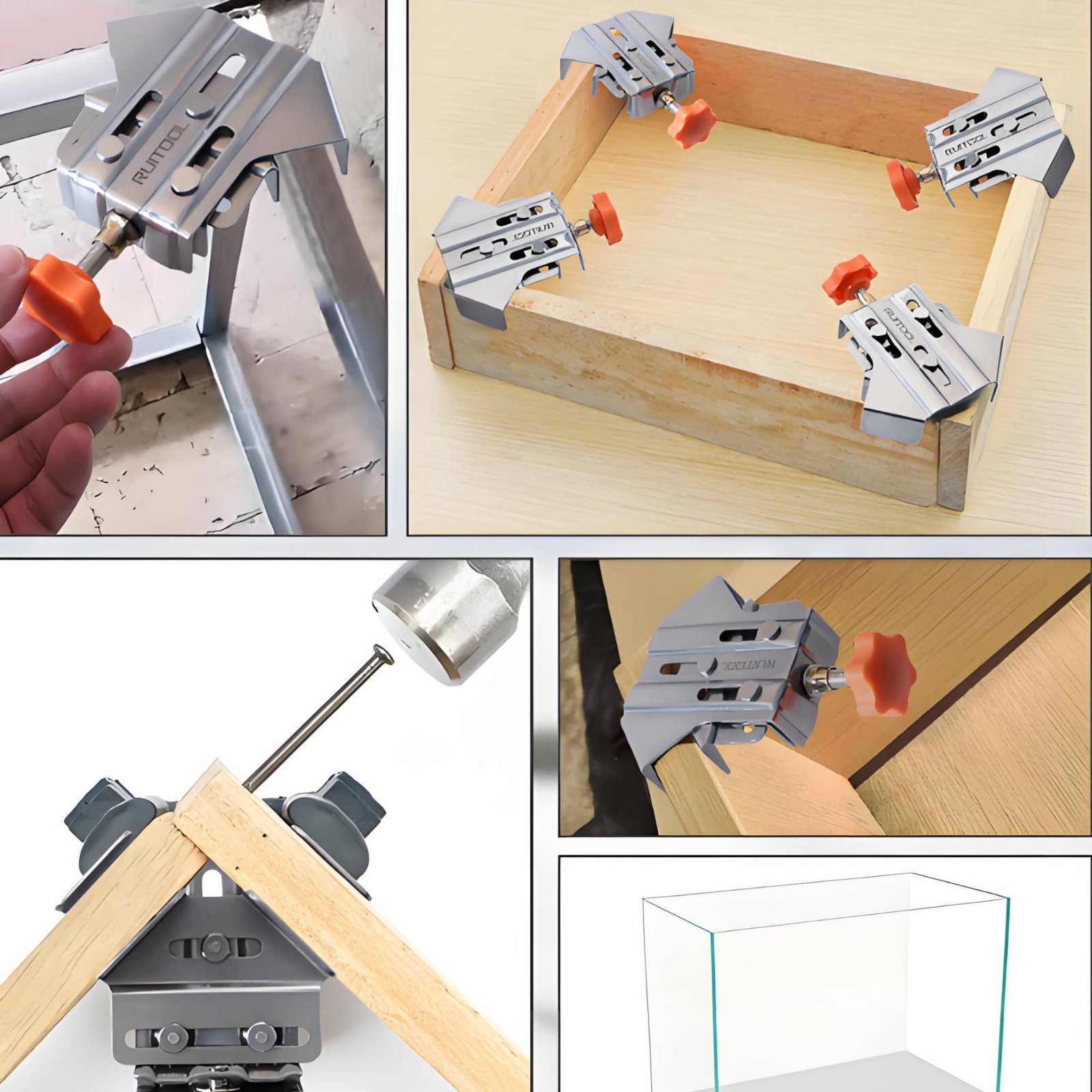 90 Degree Corner Clamp Stainle - огляд і ціна Woodworking Diy