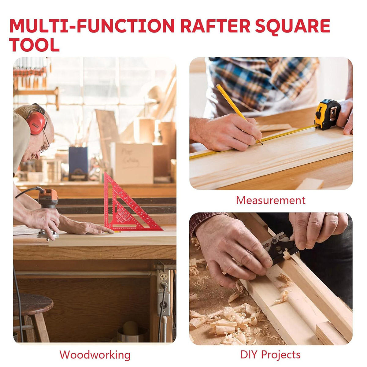 Aluminum Alloy Speed Square Hi - огляд і ціна Woodworking Basic Tools