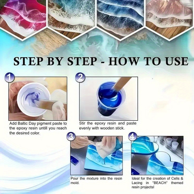 24 Colors/8 Colors 5g 0.18oz P - огляд і ціна Woodworking Resin