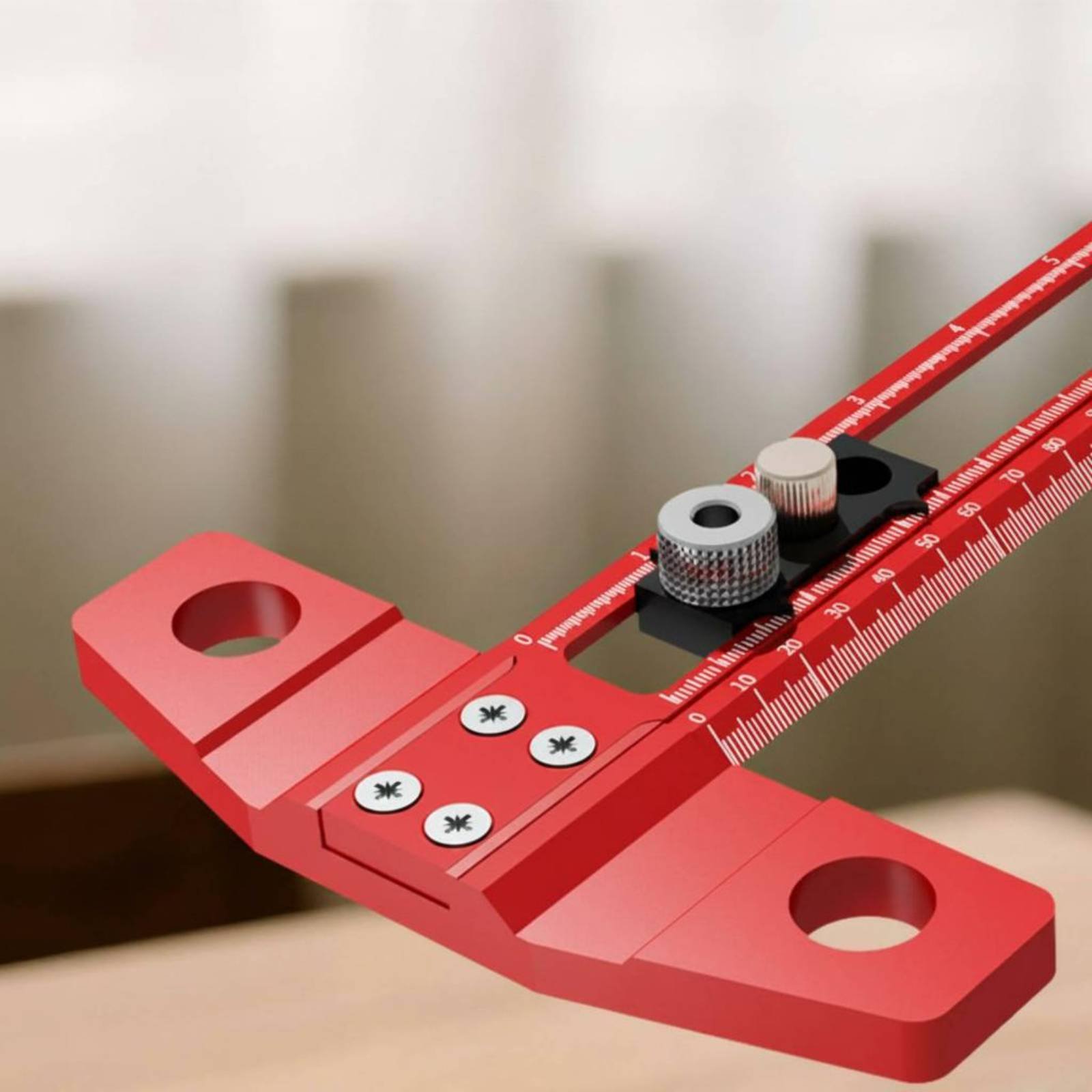 T-Square Ruler Drill Hole Guid - огляд і ціна Woodworking Workshop Design