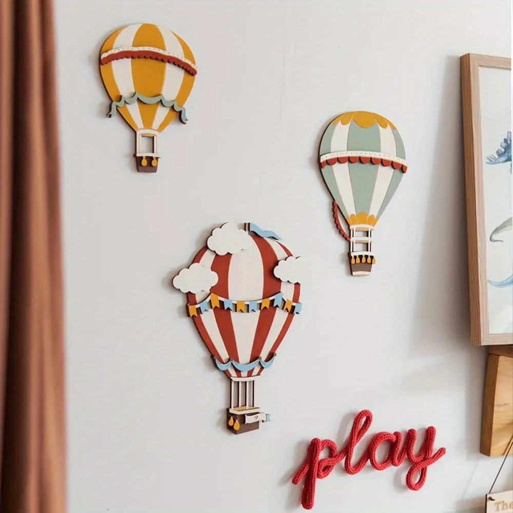 3D Wooden Hot Air Balloon Deco - огляд і ціна Woodworking Zone