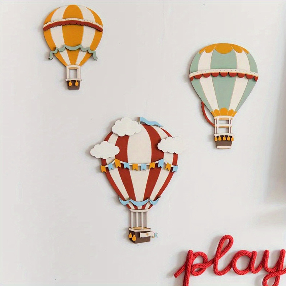 3D Wooden Hot Air Balloon Deco - огляд і ціна Woodworking Zone
