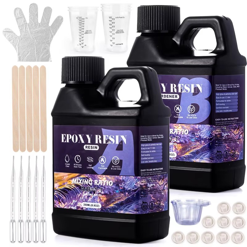 Easy Mix 1:1 Epoxy Resin Kit C - огляд і ціна Woodworking Resin