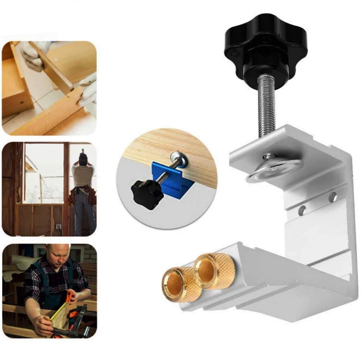1 Set Pocket Hole Jig for Wood - огляд і ціна Woodworking Jig