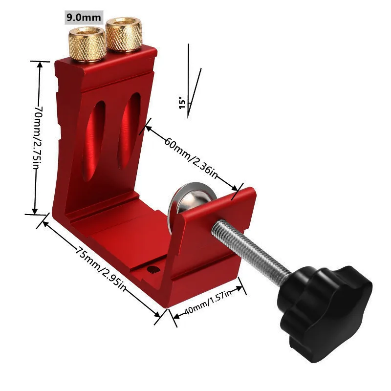1 Set Pocket Hole Jig for Wood - огляд і ціна Woodworking Jig
