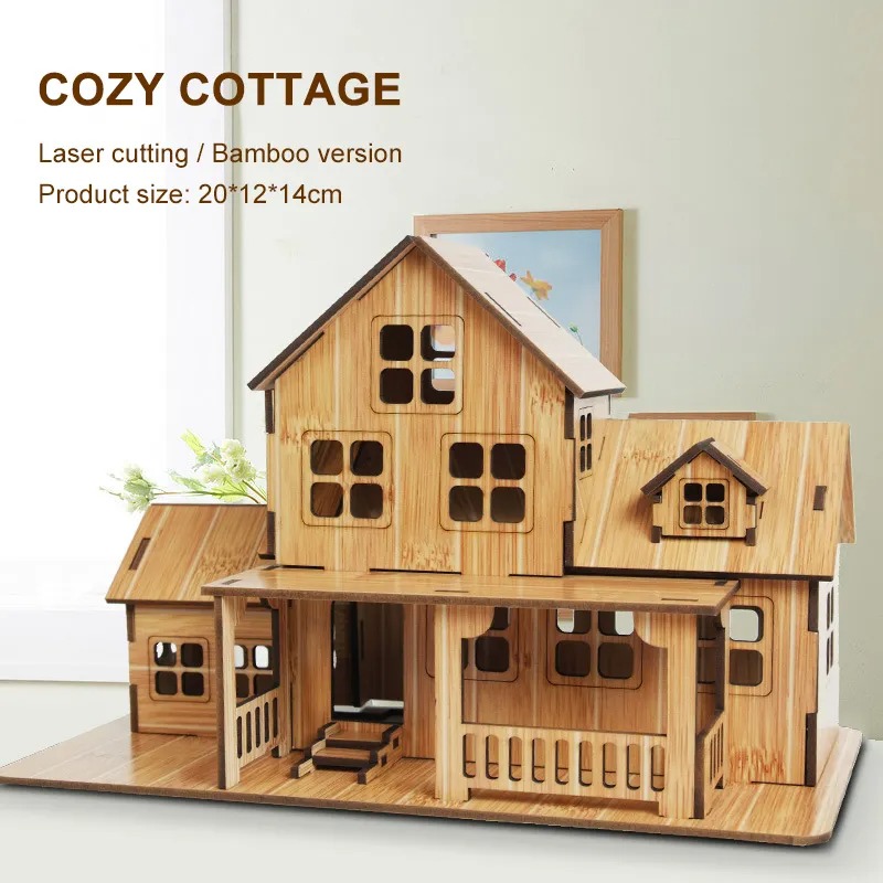 3D Wooden Puzzle Model GamesCo - огляд і ціна Woodworking Hobby