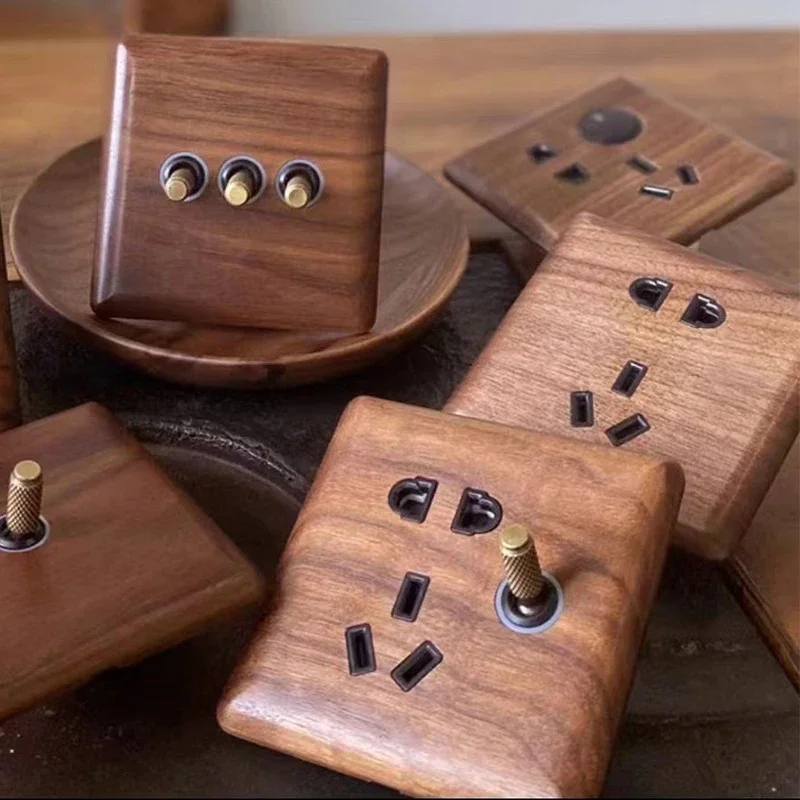 T&i Wood Switch Socket, 86 Wal - огляд і ціна Woodworking Zone