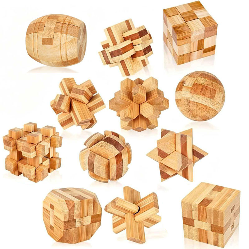 NEW 4.5CM Lu Ban Lock Puzzle B - огляд і ціна Woodworking Hobby
