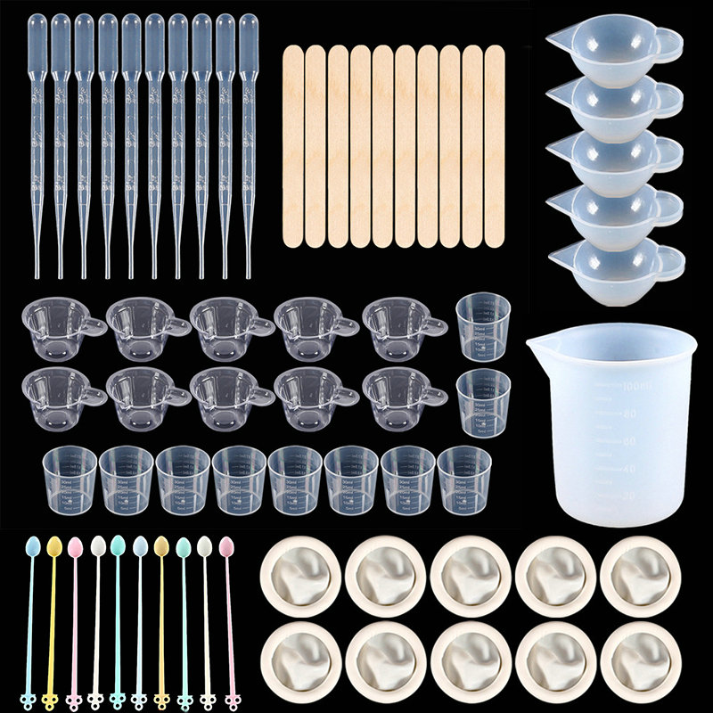 Epoxy Resin Tools Kit Silicone - огляд і ціна Woodworking Resin