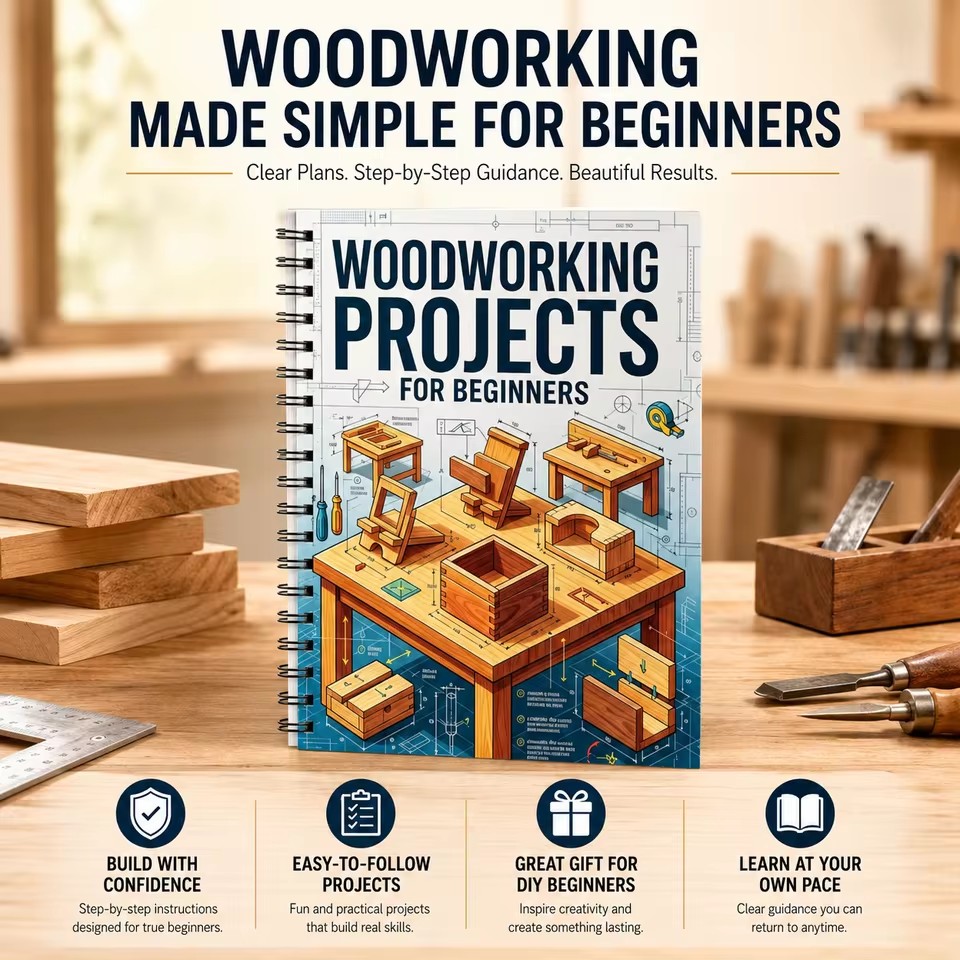 Beginner-Friendly Easy Woodwor - огляд і ціна Woodworking Ideas For Adults