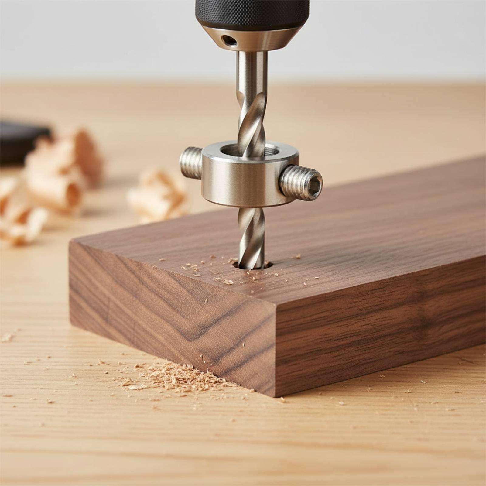 Boring Tool Stop Double Screw  - огляд і ціна Woodworking Workshop Design