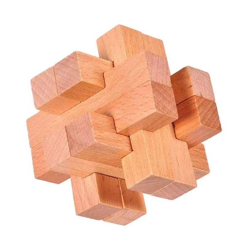 Wooden Brain Teaser for Adults - огляд і ціна Woodworking Hobby