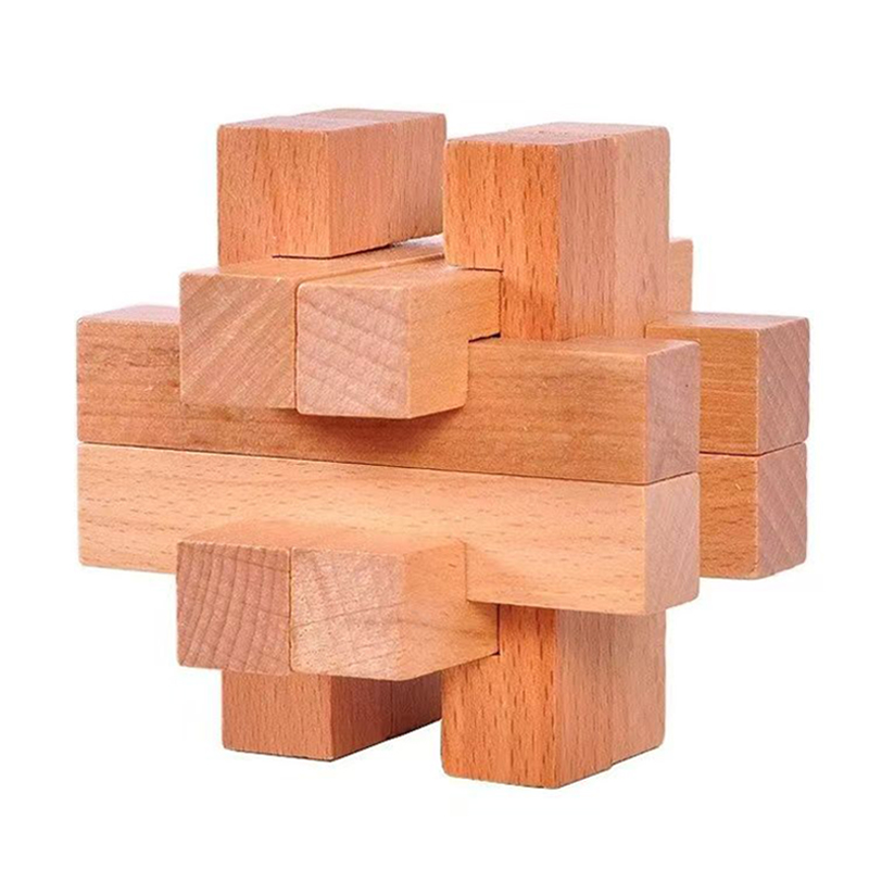 Wooden Brain Teaser for Adults - огляд і ціна Woodworking Hobby
