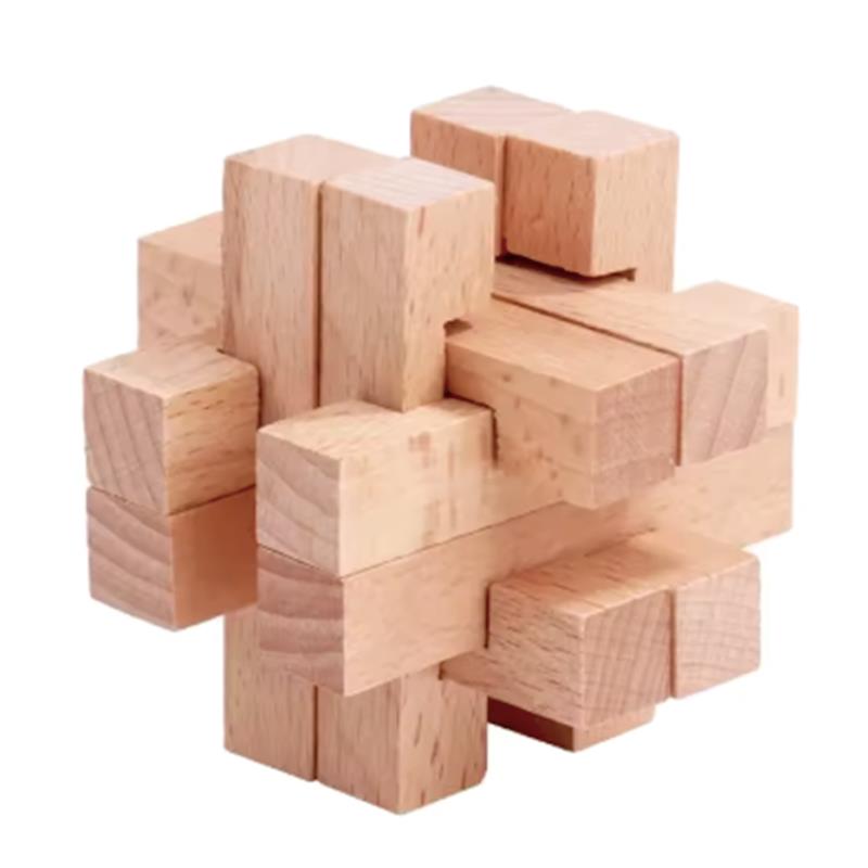 Wooden Brain Teaser for Adults - огляд і ціна Woodworking Hobby