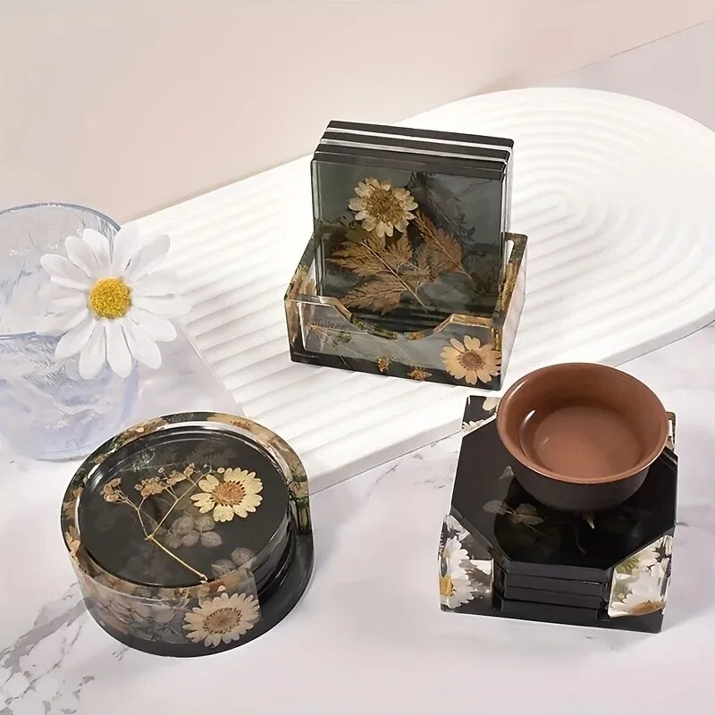 Coaster Resin Molds Set Includ - огляд і ціна Woodworking Resin