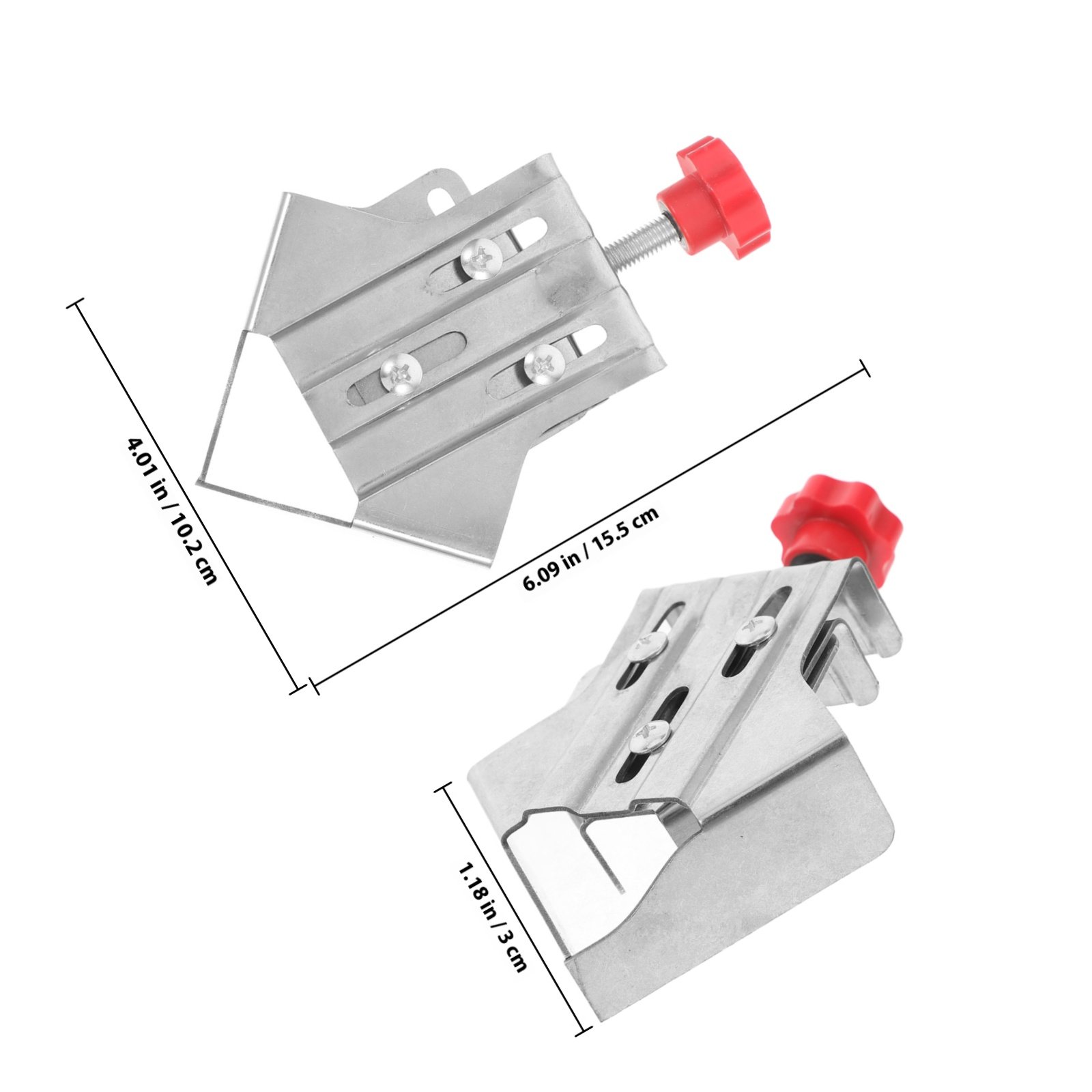 2Pcs Right Angle Clamp Stainle - огляд і ціна Woodworking Diy