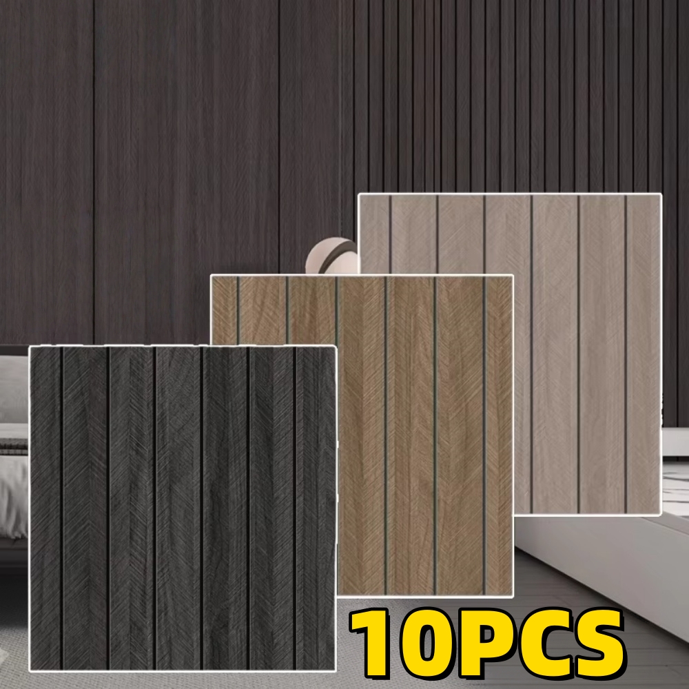 10PCS Wood Grain Wall Panels,  - огляд і ціна Woodworking Zone