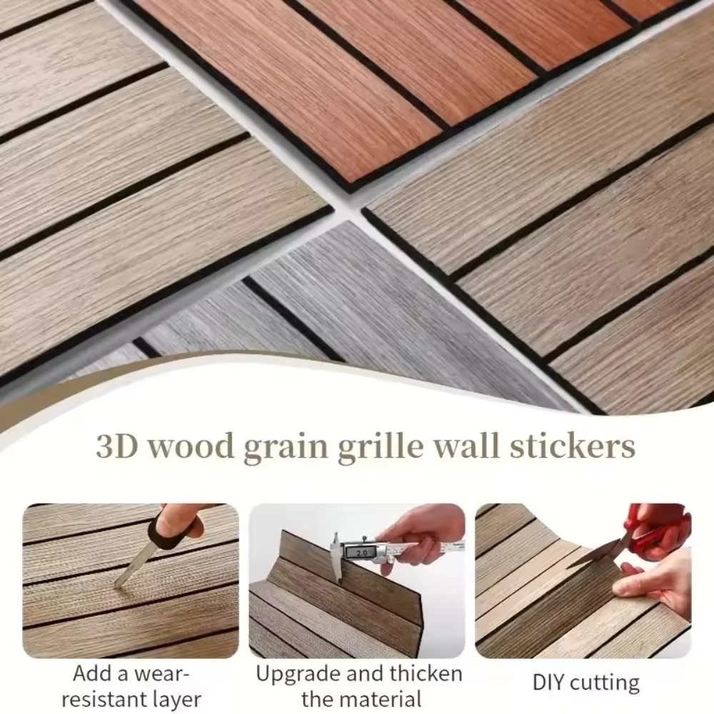 10PCS Wood Grain Wall Panels,  - огляд і ціна Woodworking Zone